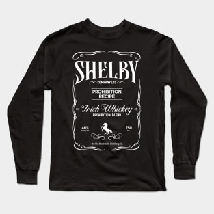 Shelby Irish Whiskey Long Sleeve T-Shirt